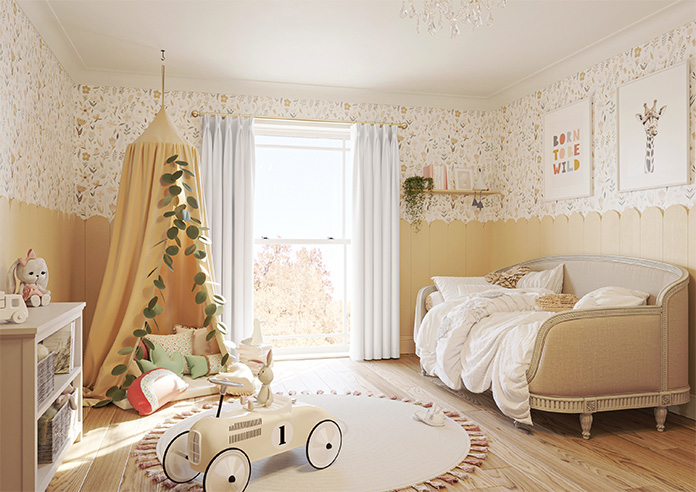 Panama, White - Made to Measure Curtains - Image 8